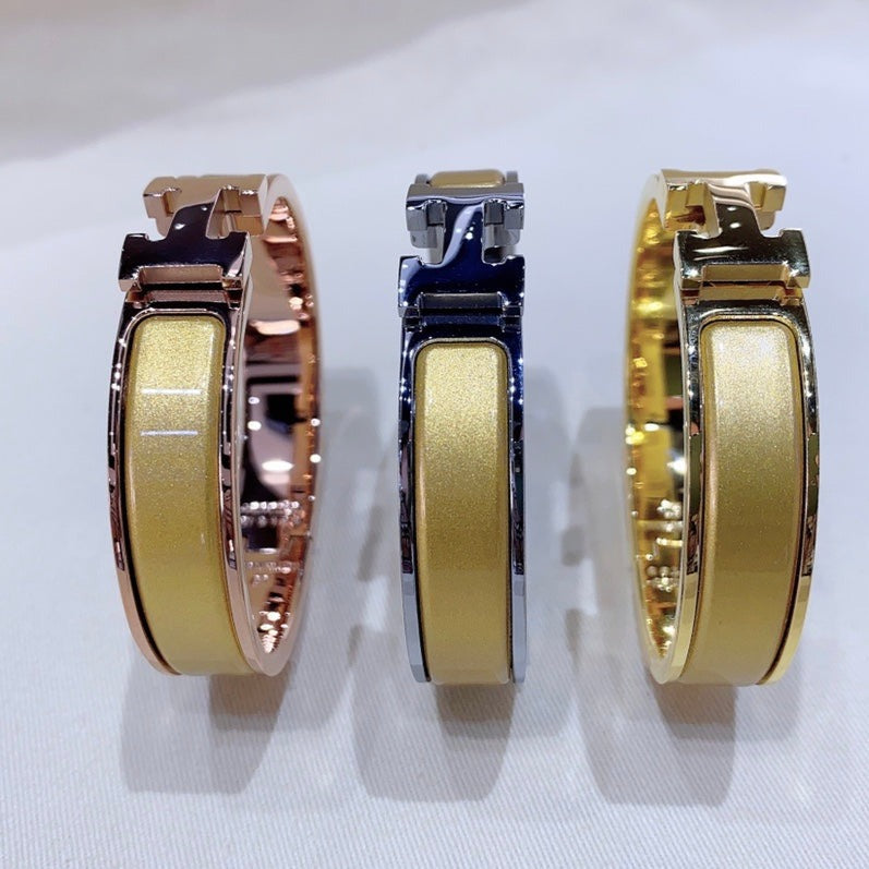 [BIJOUX]H CHAMPAGNE BRACELET