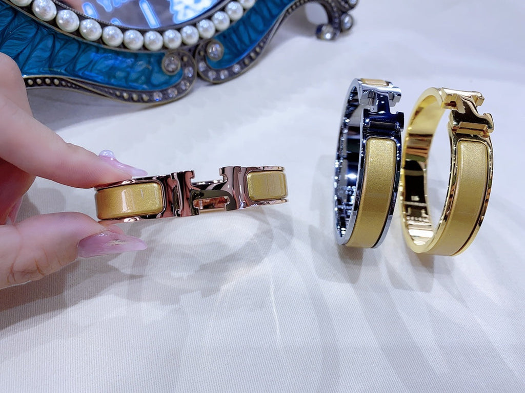 [BIJOUX]H CHAMPAGNE BRACELET