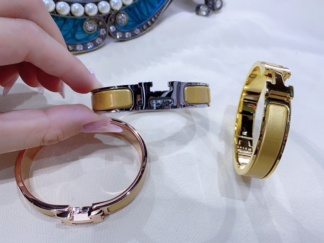 [BIJOUX]H CHAMPAGNE BRACELET
