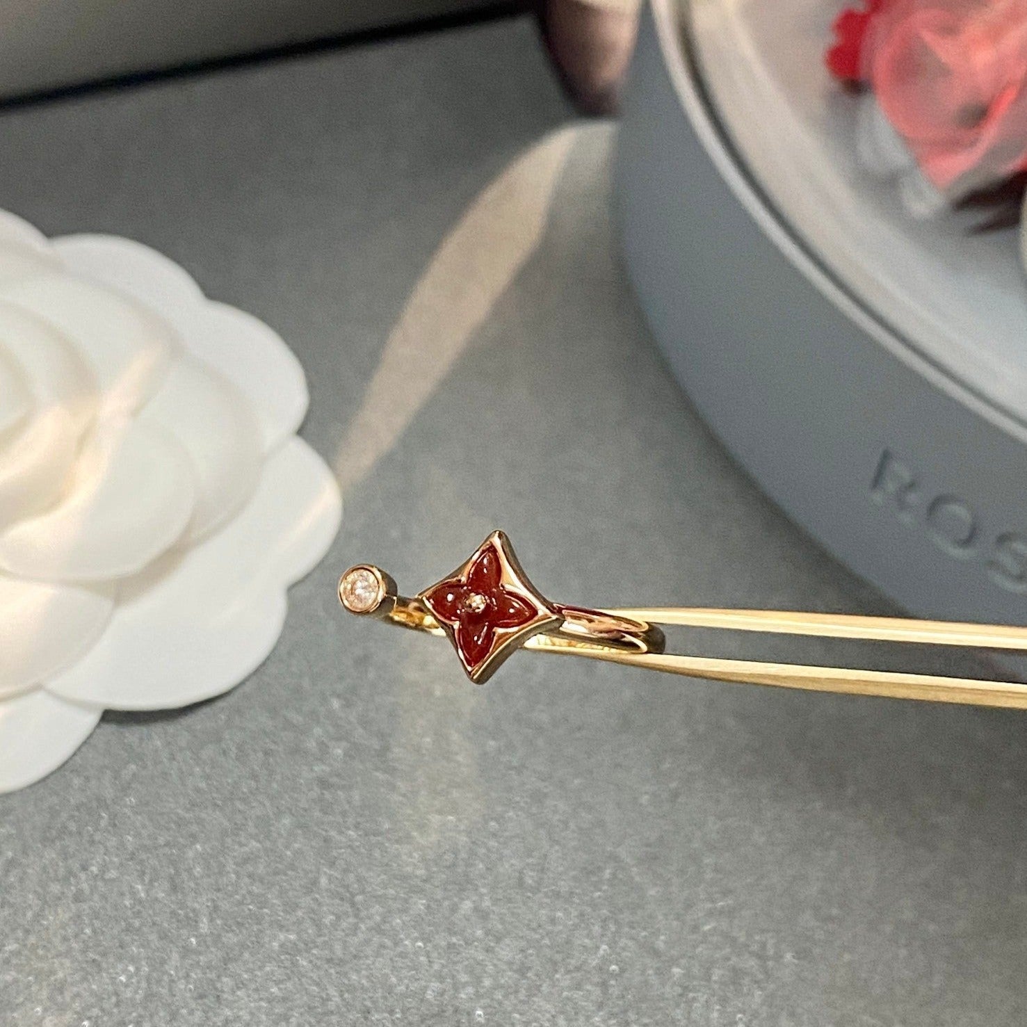 [BIJOUX]STAR 1 DIAMOND OPEN RING
