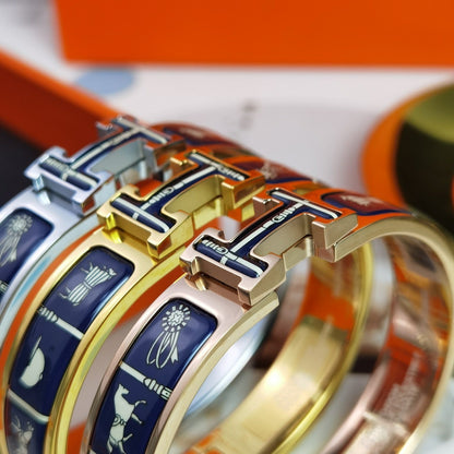 [BIJOUX]H COUVERTURES DARK BLUE BRACELET