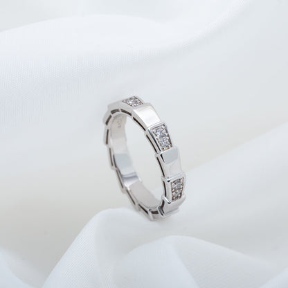 [BIJOUX]SERPENTI RING SILVER  3MM