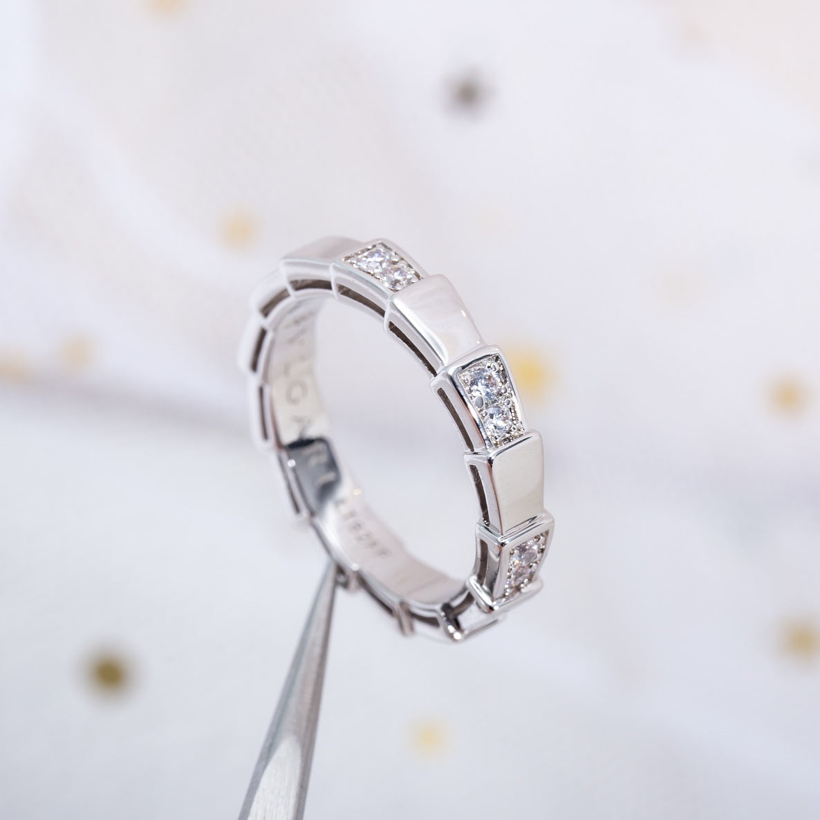 [BIJOUX]BAGUE SERPENTI ARGENT 3MM