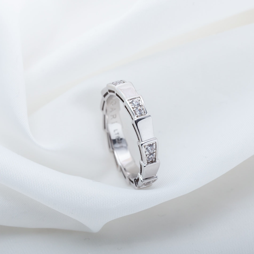 [BIJOUX]SERPENTI RING SILVER  3MM