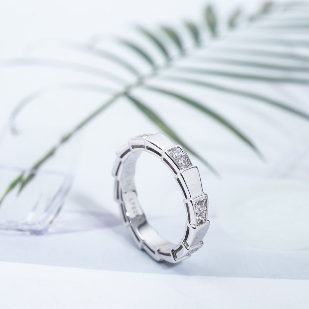 [BIJOUX]BAGUE SERPENTI ARGENT 3MM