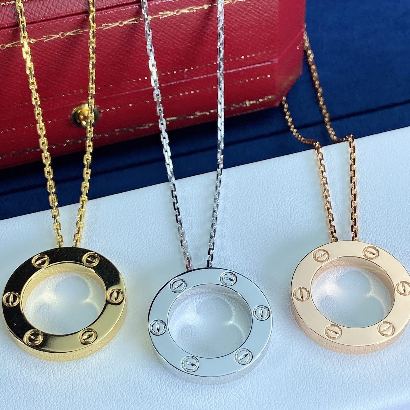[BIJOUX]LOVE NECKLACE 16MM