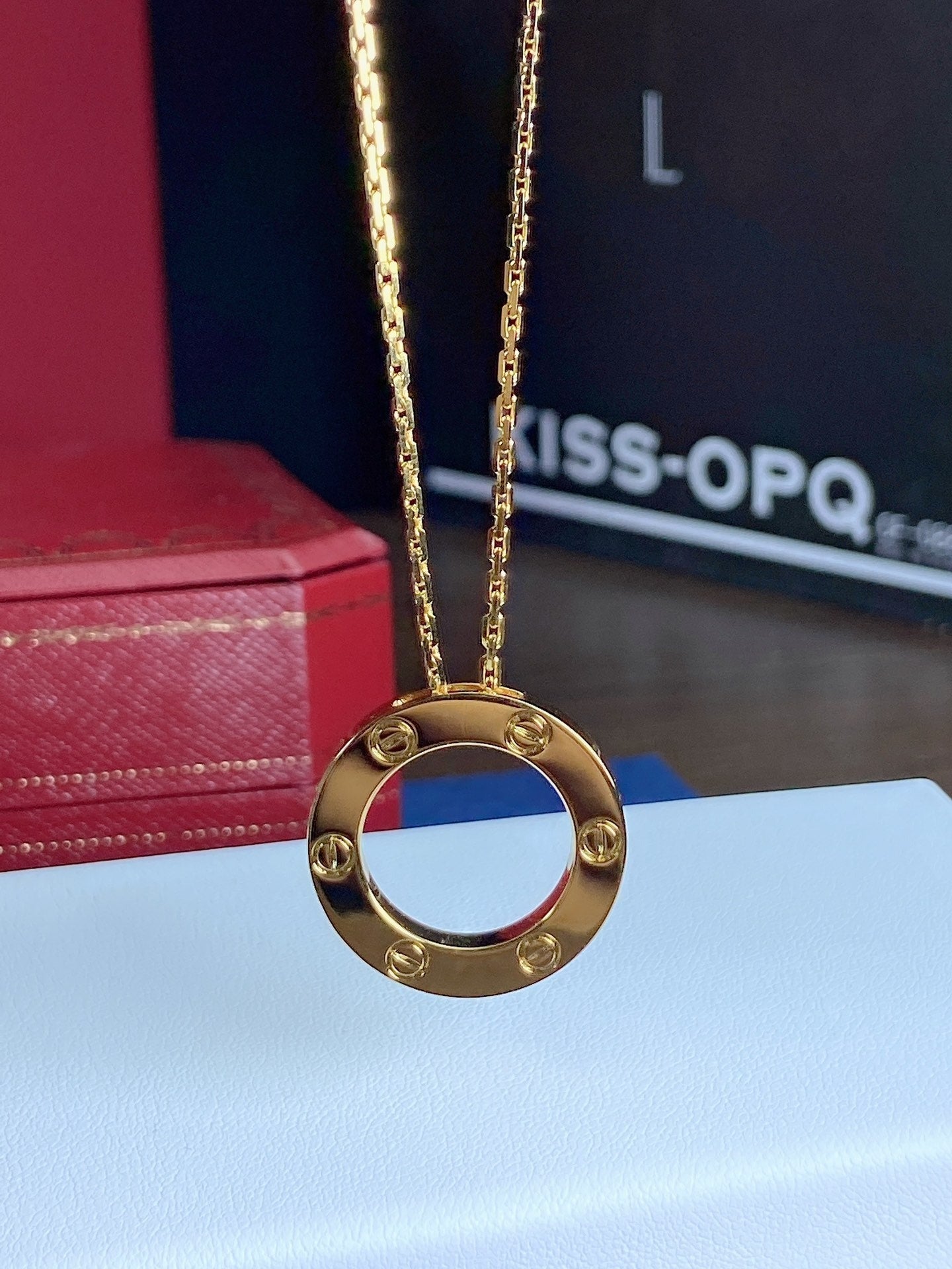 [BIJOUX]LOVE NECKLACE 16MM
