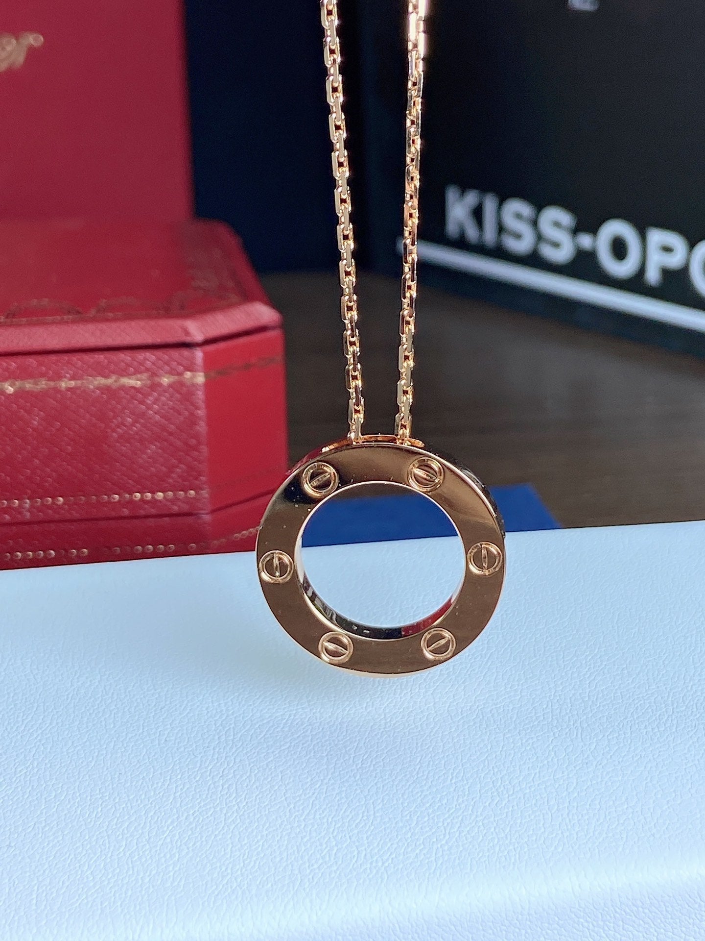 [BIJOUX]LOVE NECKLACE 16MM