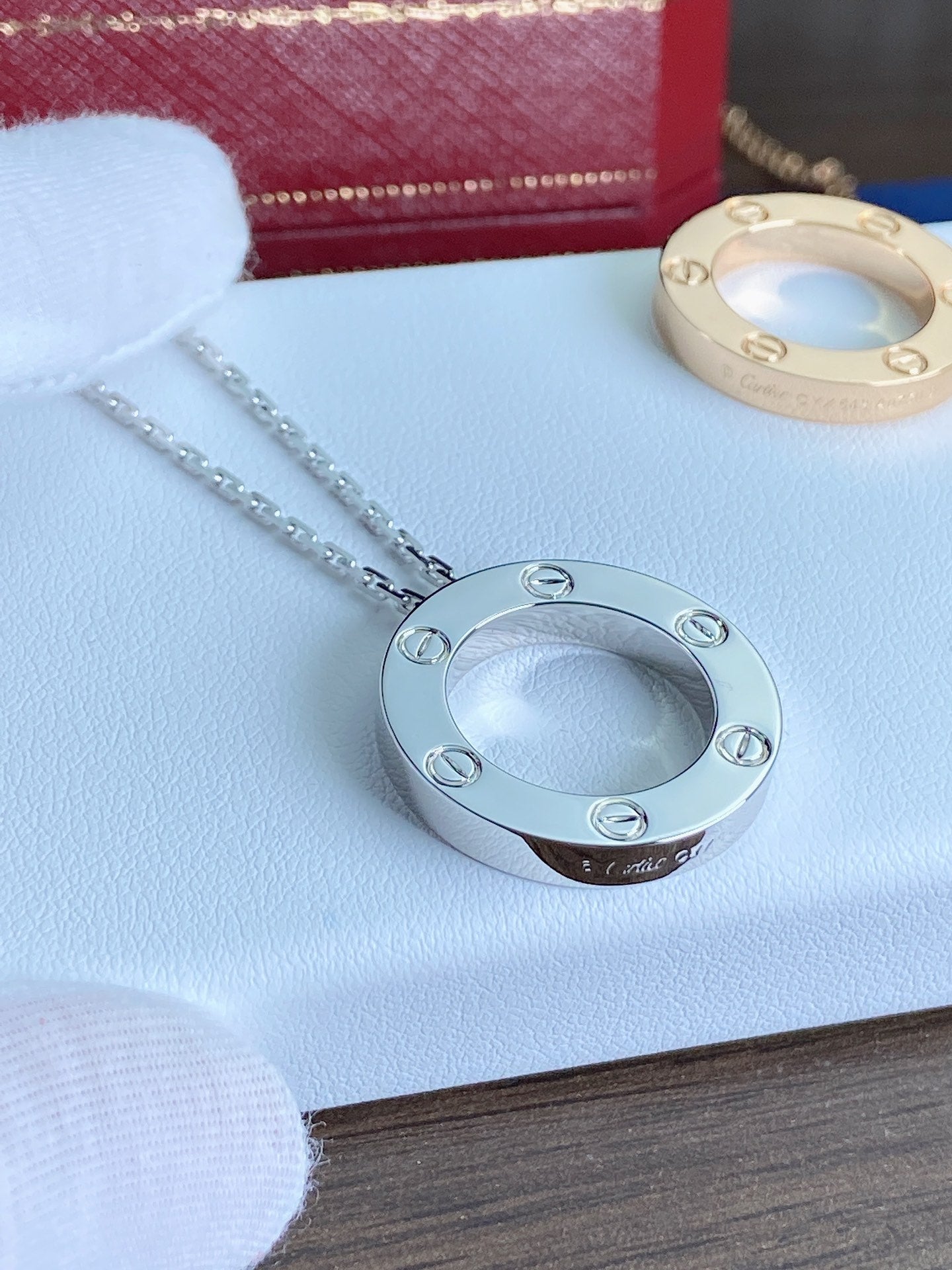 [BIJOUX]LOVE NECKLACE 16MM