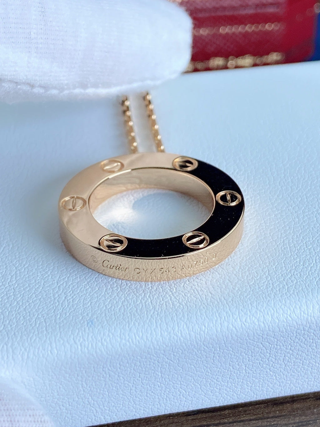 [BIJOUX]LOVE NECKLACE 16MM