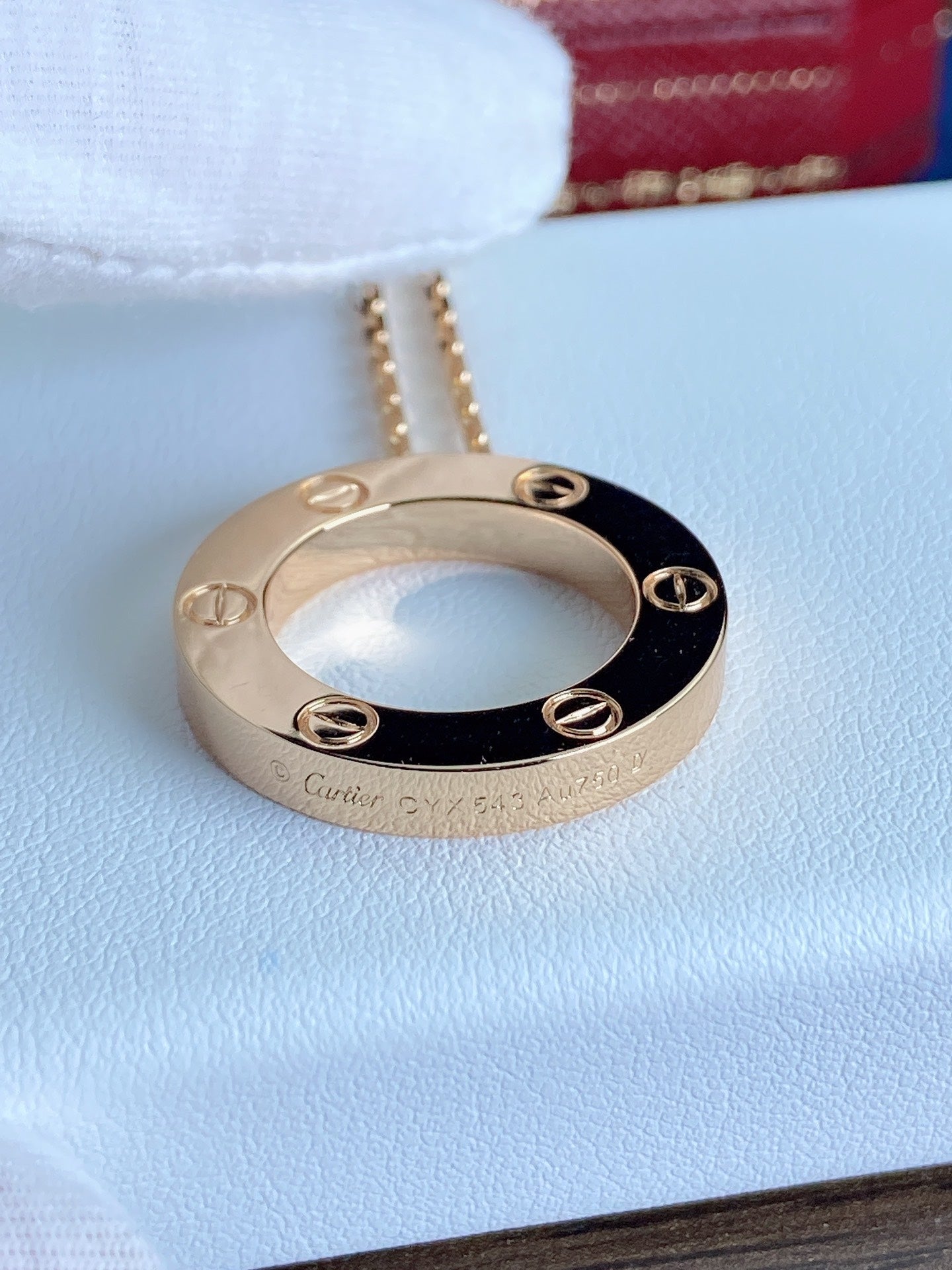 [BIJOUX]LOVE NECKLACE 16MM