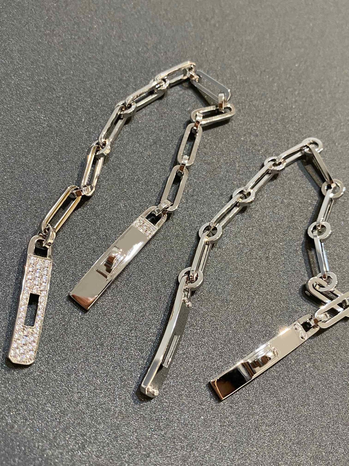 [BIJOUX]CHAINE BRACELET SMALL MODEL DIAMOND