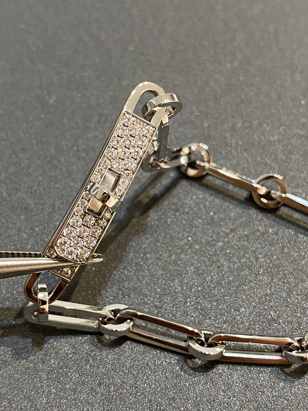 [BIJOUX]CHAINE BRACELET SMALL MODEL DIAMOND