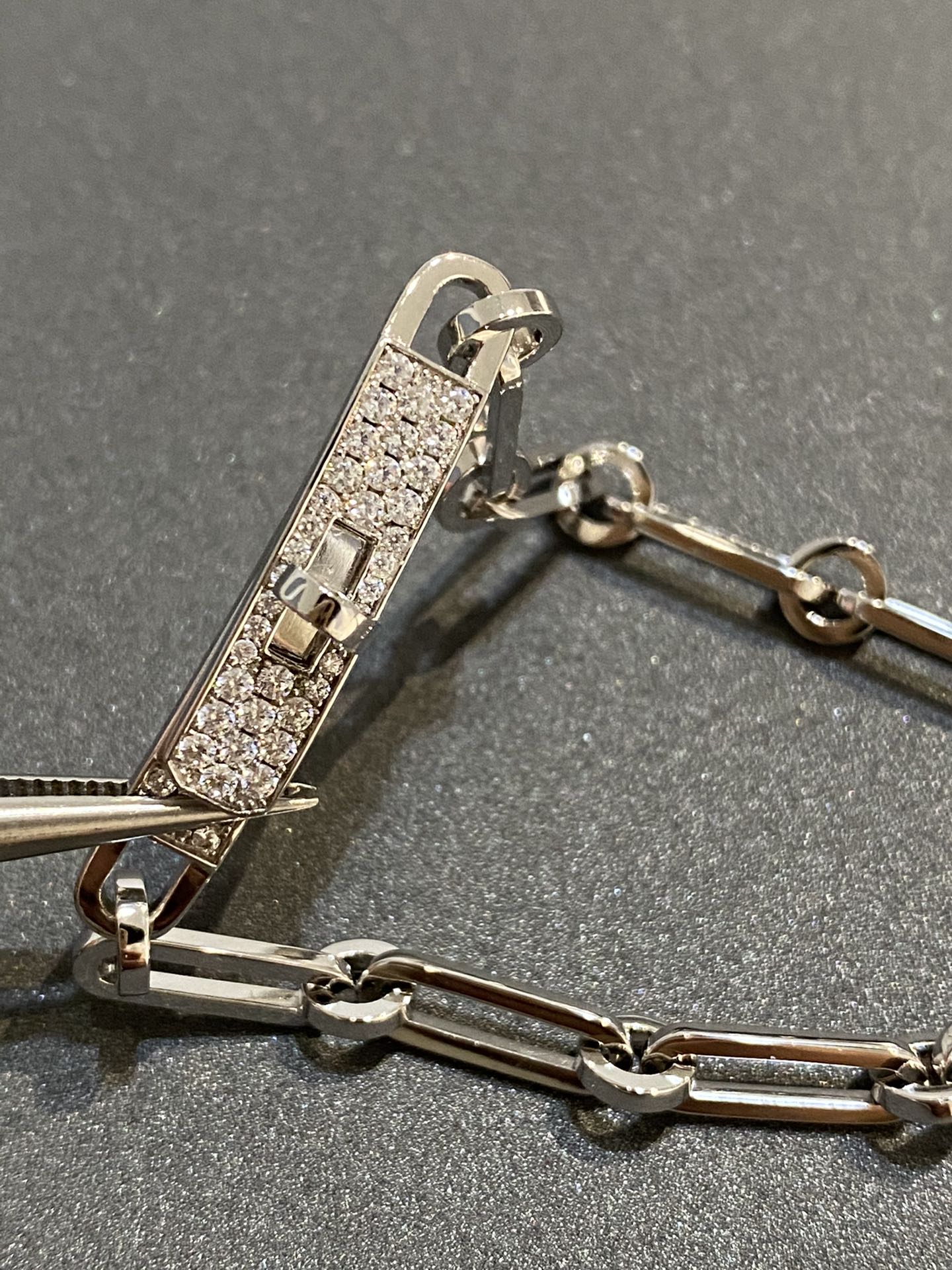 [BIJOUX]CHAINE BRACELET SMALL MODEL DIAMOND