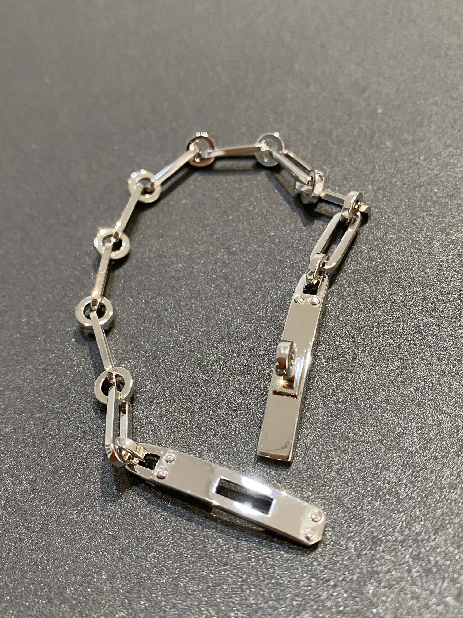 [BIJOUX]CHAINE BRACELET SMALL MODEL DIAMOND