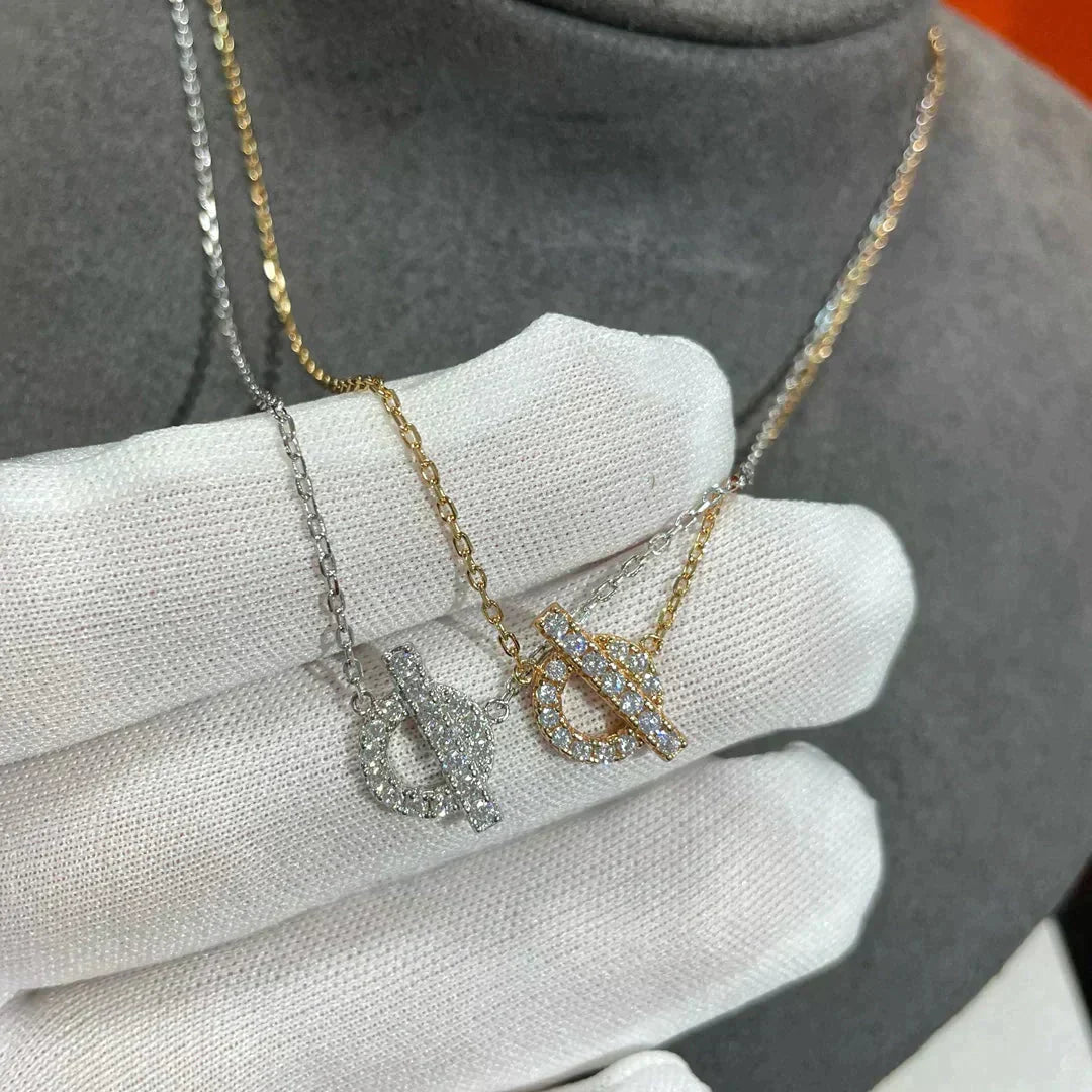 [BIJOUX]ECHAPEE NECKLACE DIAMOND