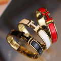 [BIJOUX]H BRACELET 12MM GOLD