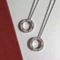 [BIJOUX]LOVE NECKLACE ADJUSTABLE SILVER