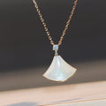 [BIJOUX]ドリームネックレス ホワイトモップ ピンクゴールド ダイヤモンド1個