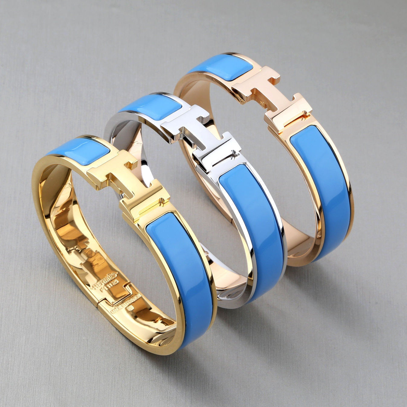[BIJOUX]H BRACELET TURQUOISE 12MM