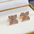 [BIJOUX]BOUCLES D'OREILLES ETOILE DIAMANT