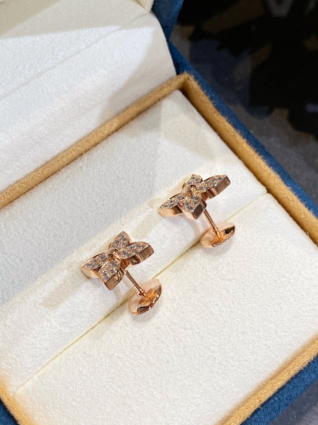 [BIJOUX]BOUCLES D'OREILLES ETOILE DIAMANT