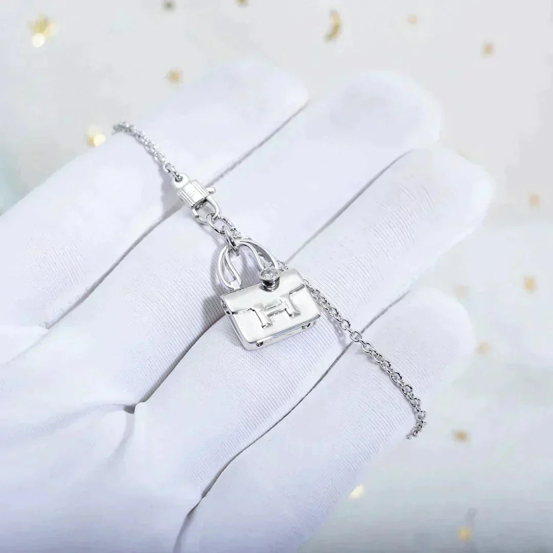 [BIJOUX]AMULETTE PEDANT SILVER NECKLACE