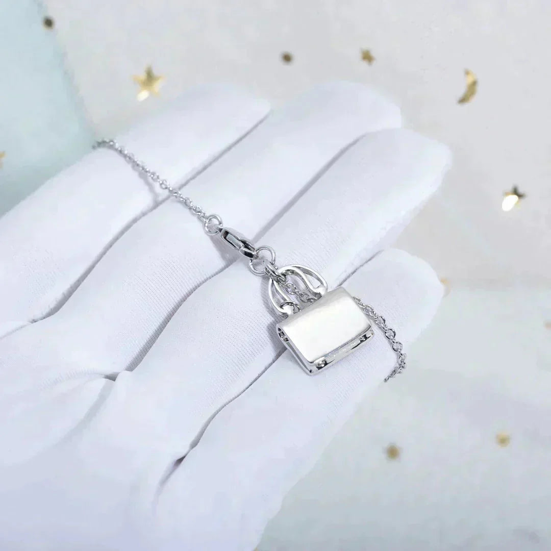 [BIJOUX]AMULETTE PEDANT SILVER NECKLACE