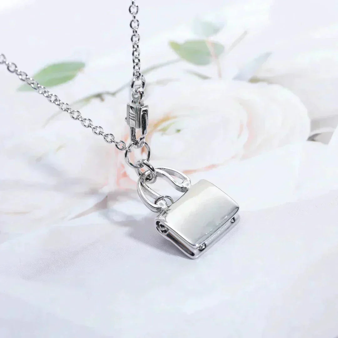 [BIJOUX]AMULETTE PEDANT SILVER NECKLACE