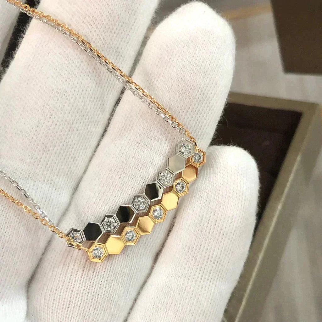 [BIJOUX] COLLIER BEE LOVE DIAMANT