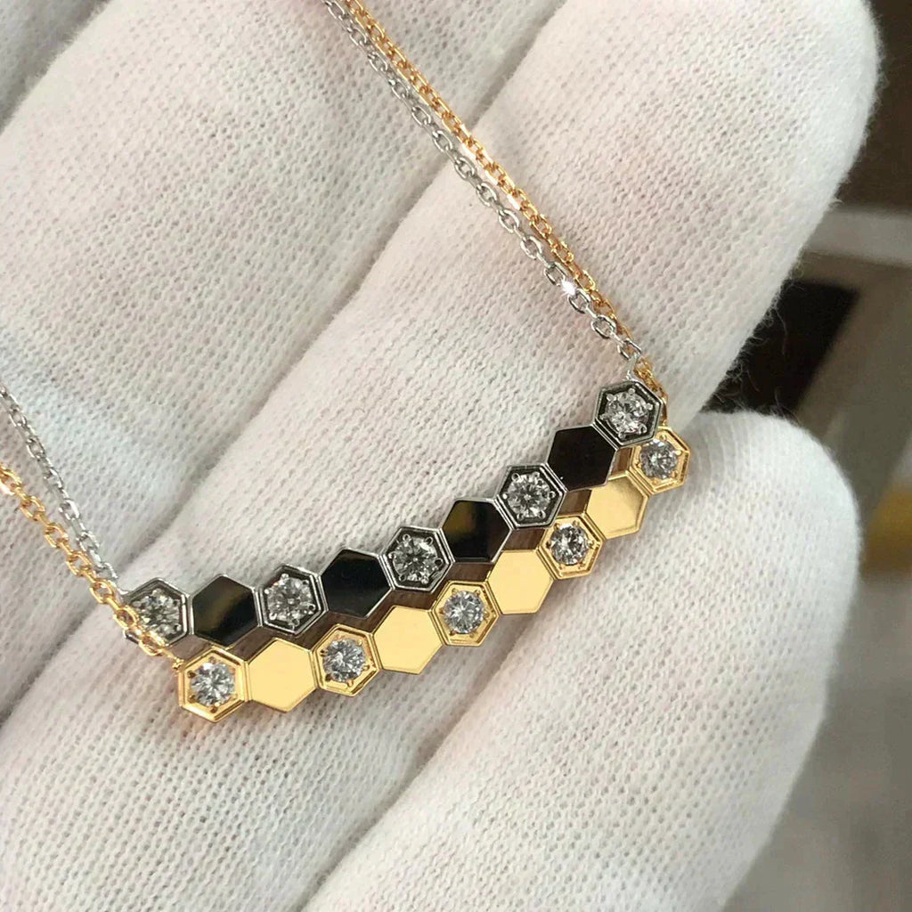 [BIJOUX] COLLIER BEE LOVE DIAMANT
