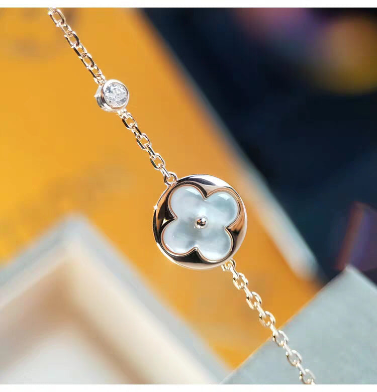 [BIJOUX] COLLIER SUN MOP OR 1 DIAMANT