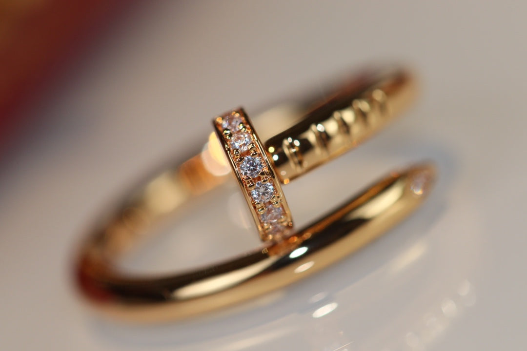 [BIJOUX]BAGUE JUSTE 2.65MM OR DIAMANT