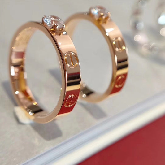 [Topon]LOVE RING 3.6MM 1 BIG DIAMOND