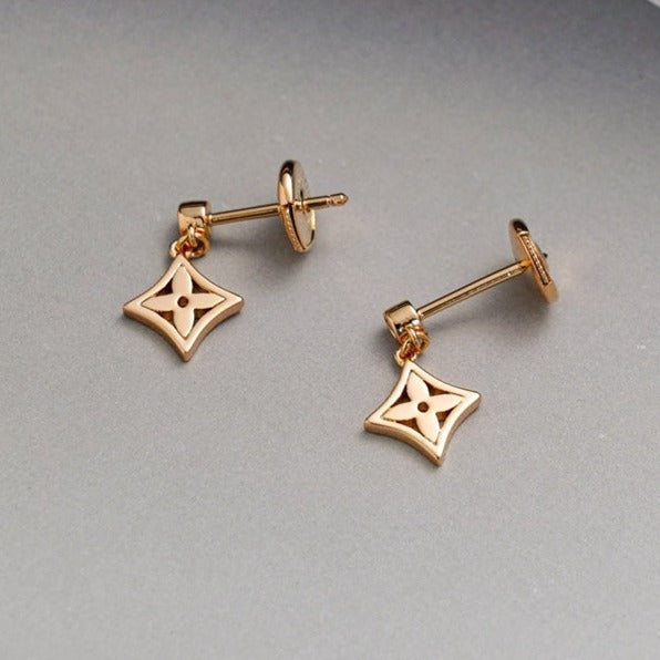 [BIJOUX]BOUCLES D'OREILLES ÉTOILE OR