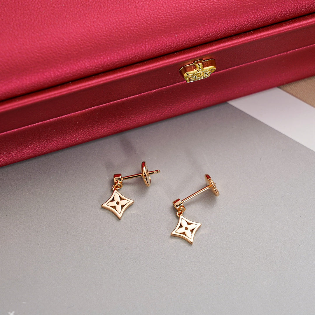 [BIJOUX]BOUCLES D'OREILLES ÉTOILE OR