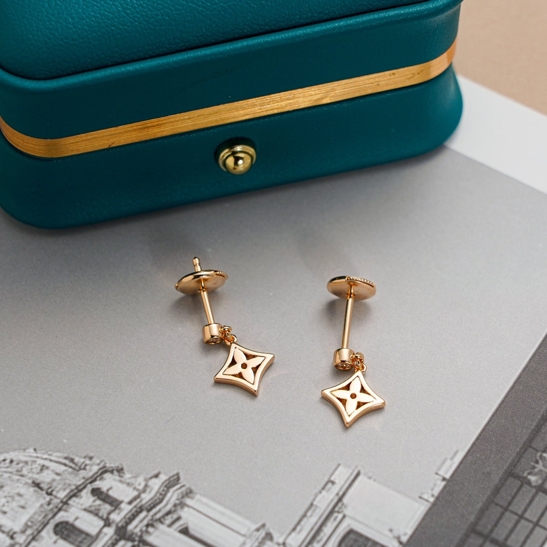 [BIJOUX]BOUCLES D'OREILLES ÉTOILE OR
