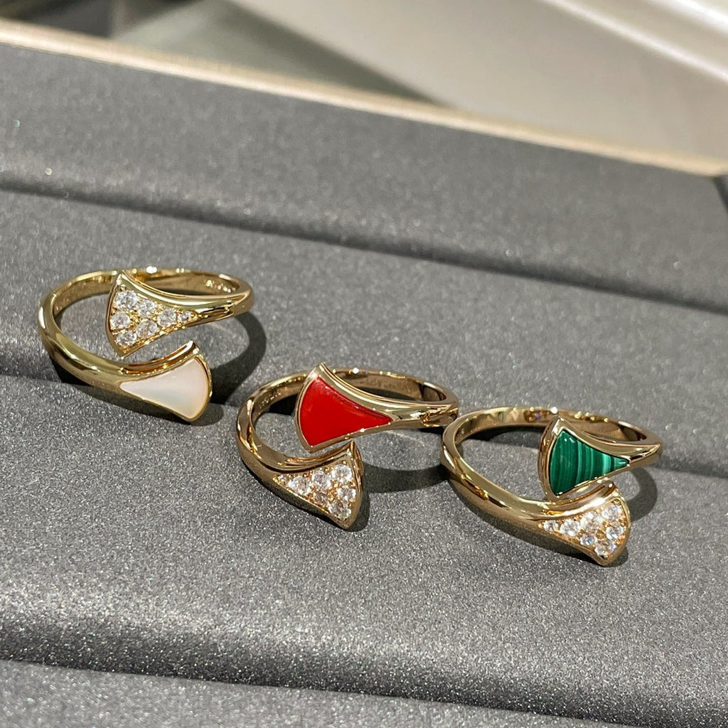 [BIJOUX]BAGUE RÊVE OR ROSE DIAMANT
