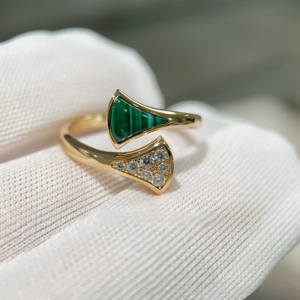 [BIJOUX]BAGUE RÊVE OR ROSE DIAMANT