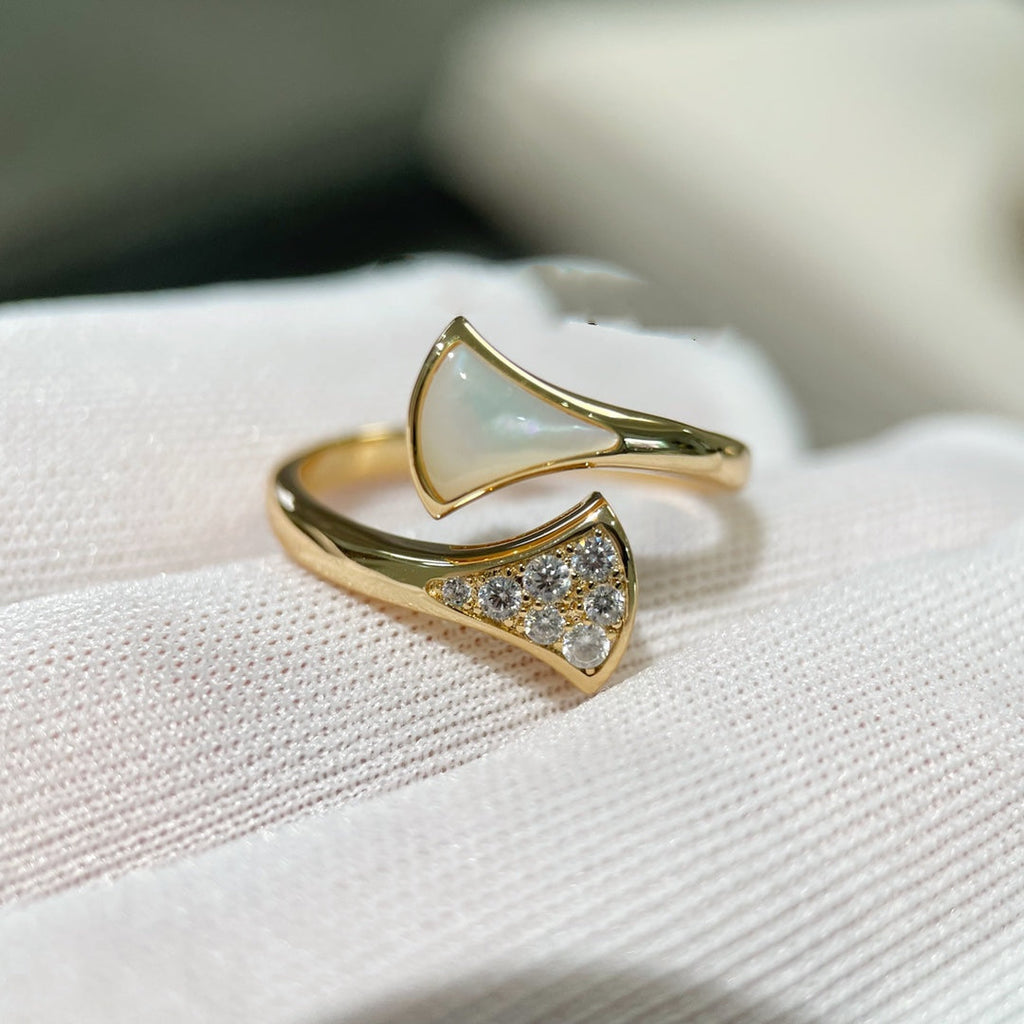 [BIJOUX]BAGUE RÊVE OR ROSE DIAMANT