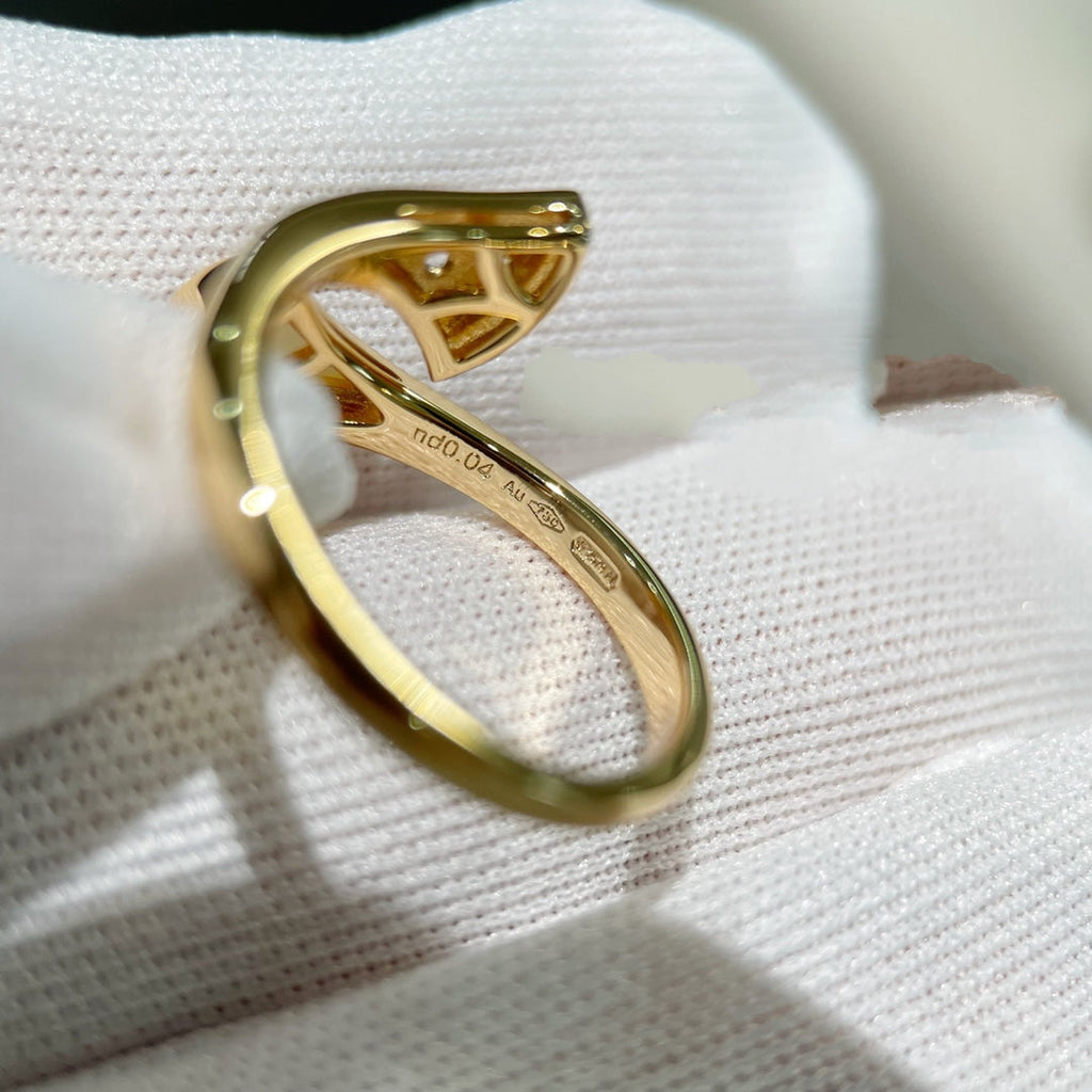 [BIJOUX]BAGUE RÊVE OR ROSE DIAMANT
