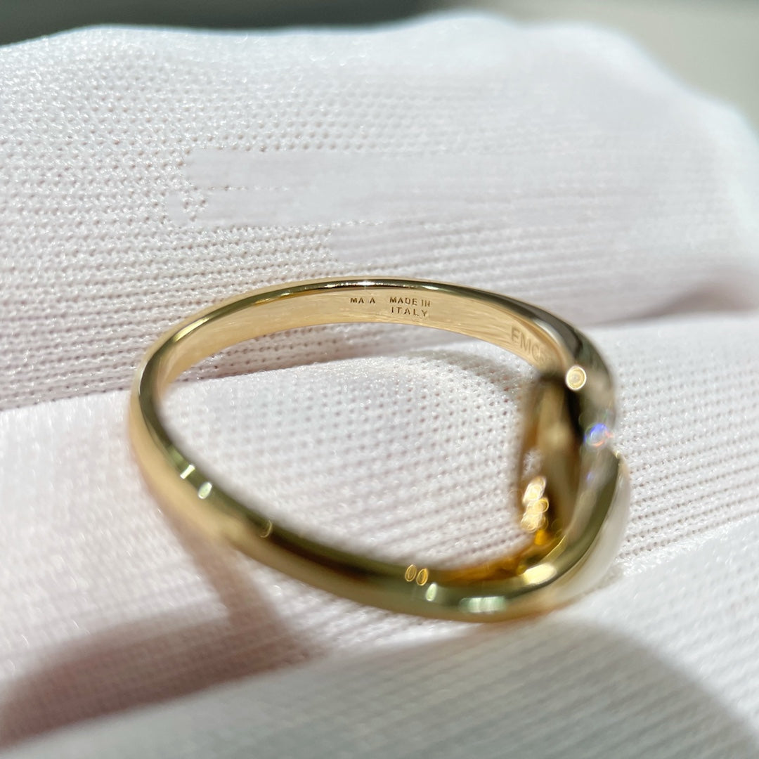 [BIJOUX]BAGUE RÊVE OR ROSE DIAMANT