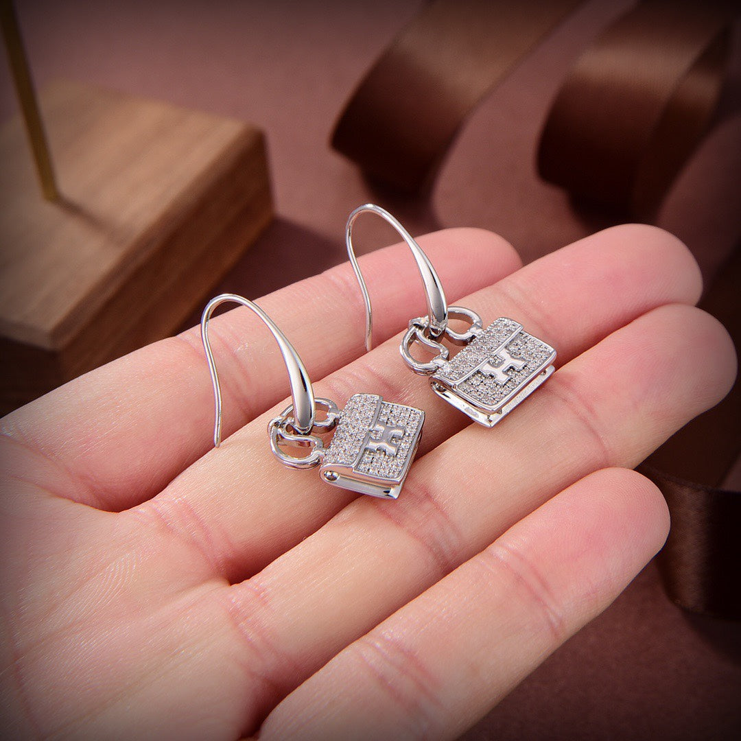 [BIJOUX]KELLY DIAMOND EARRINGS