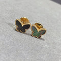 [Topon]BUTTERFLY DARK MOP  EARRINGS