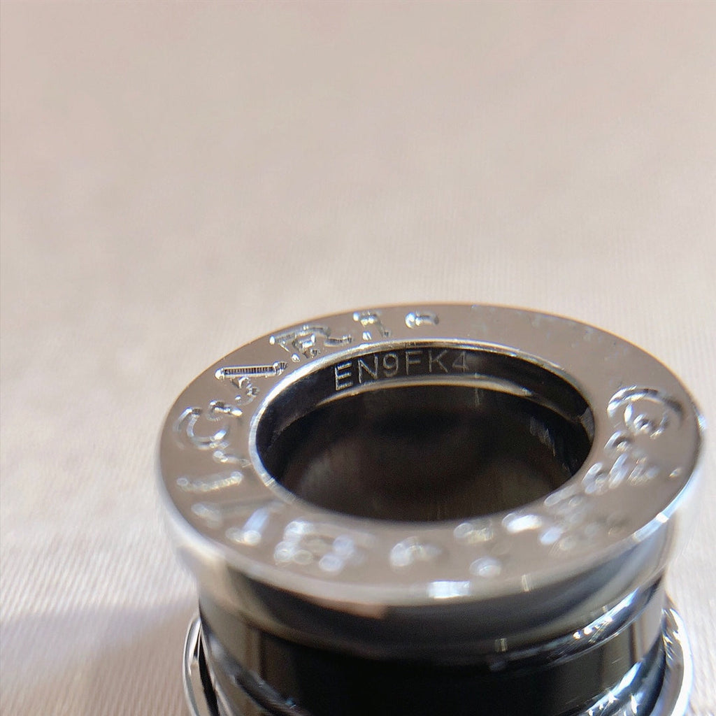 [BIJOUX]ZERO 1 BLACK CERAMIC SILVER NECKLACE
