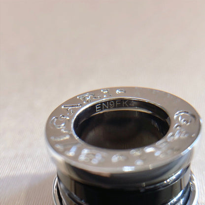 [BIJOUX]ZERO 1 BLACK CERAMIC SILVER NECKLACE