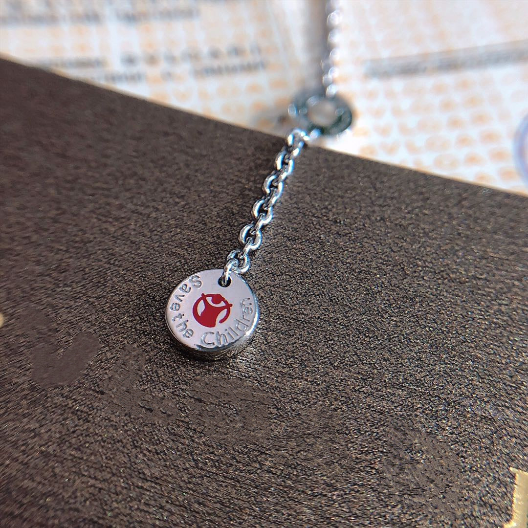 [BIJOUX]ZERO 1 BLACK CERAMIC SILVER NECKLACE