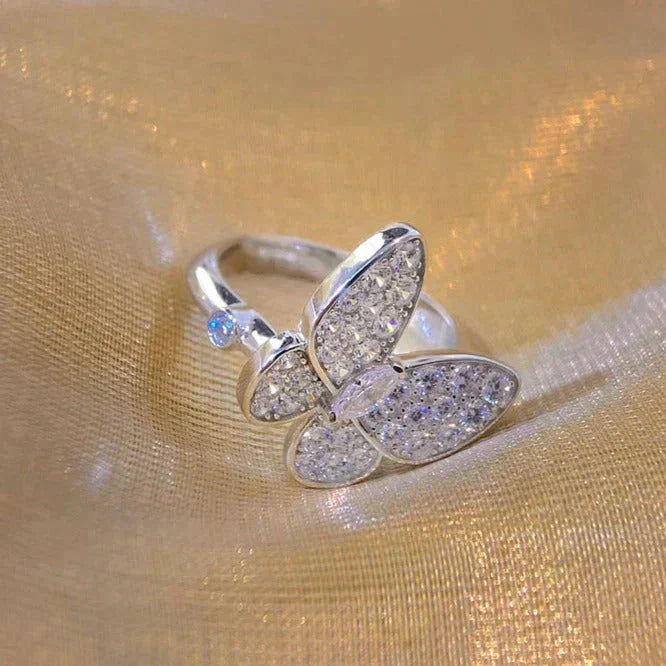 [BIJOUX]BUTTERFLY DIAMOND RING