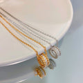 [BIJOUX]PERLEE DIAMOND NECKLACE