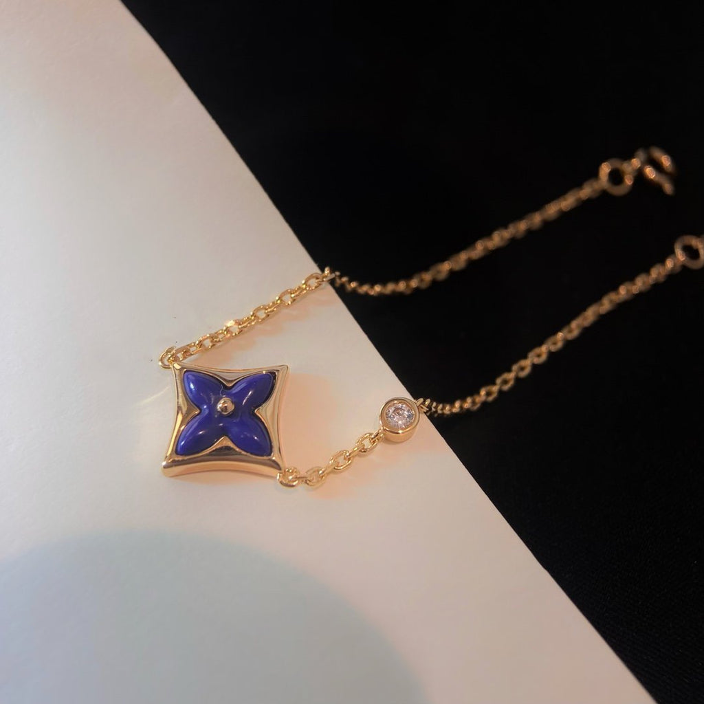 [BIJOUX]COLOR STAR PINK GOLD DIAMOND BRACELET